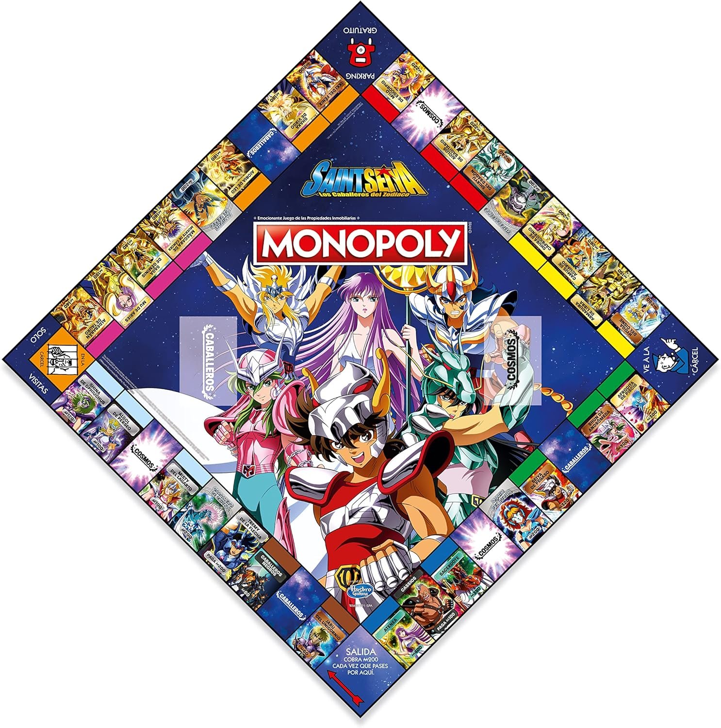 Monopoly Saint Seia Caballeros del Zodiaco - Imagen 2