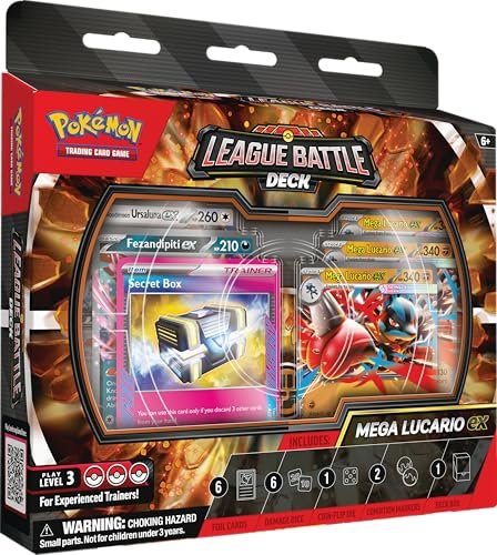 Baraja de combate de liga Mega Lucario Ex